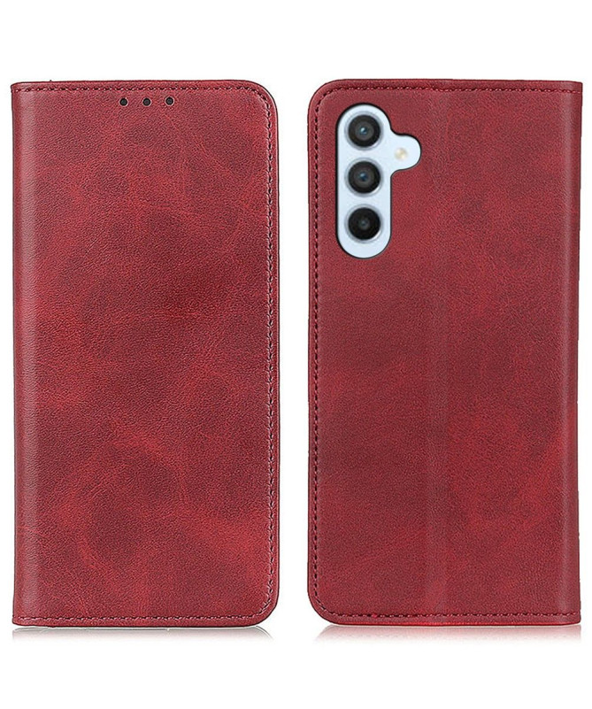 Housse Samsung Galaxy S24 Simone Flip simili cuir vieilli