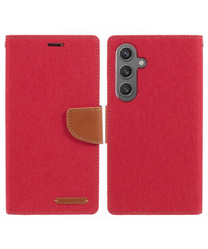 Housse Samsung Galaxy S24 Mercury Canvas Portefeuille