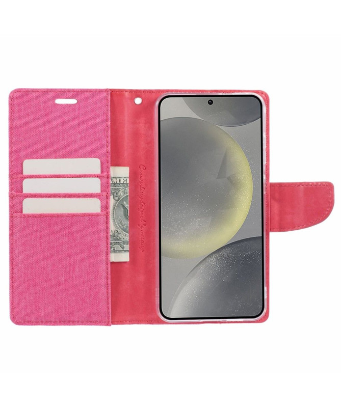 Housse Samsung Galaxy S24 Mercury Canvas Portefeuille