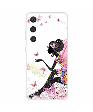 Coque Samsung Galaxy S24 Femme Papillon