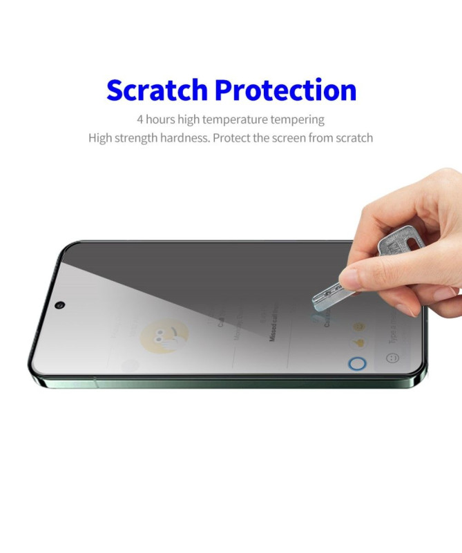 Samsung Galaxy S23 FE - Verre trempé et filtre de confidentialité