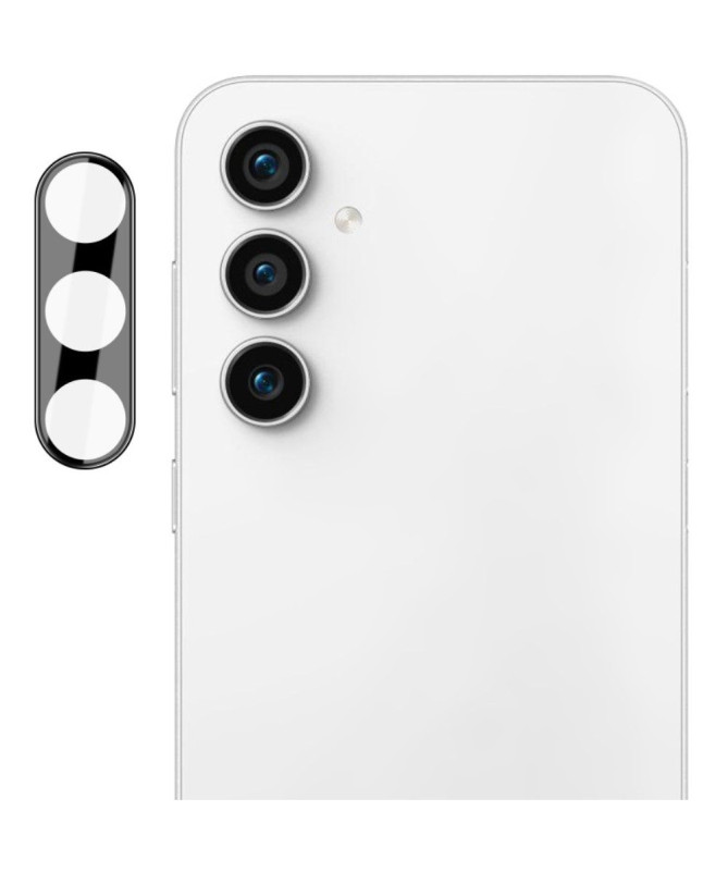 Samsung Galaxy S23 FE - Protections en verre trempé pour lentille arrière (2 pièces) - Noir