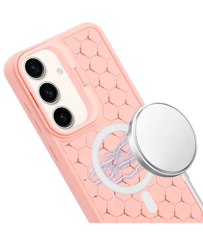 Coque Samsung Galaxy S23 FE Nid d'abeille avec Support