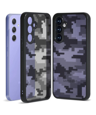 Coque Samsung Galaxy S23 FE camouflage pixel