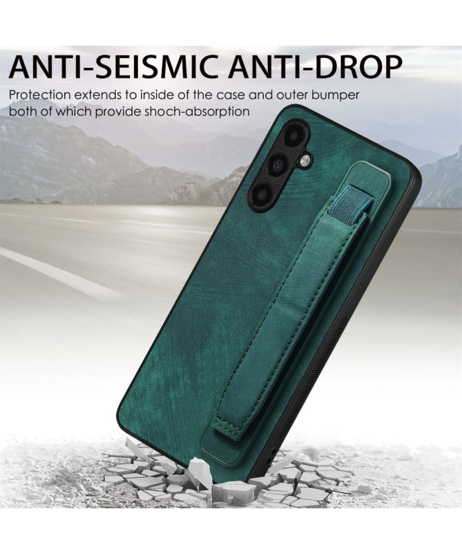 Coque Samsung Galaxy S23 FE Style Rétro avec Support