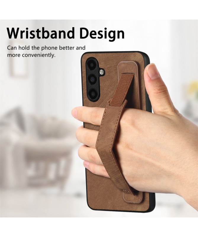 Coque Samsung Galaxy S23 FE Style Rétro avec Support