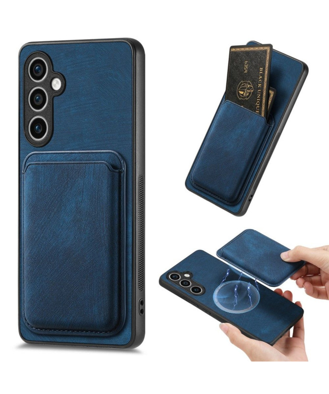 Coque Samsung Galaxy S23 FE - Étui Porte-Carte Magnétique Détachable