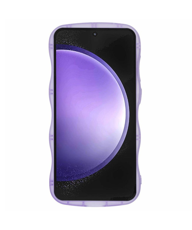 Coque Samsung Galaxy S23 FE Design Époxy à Bord Ondulé