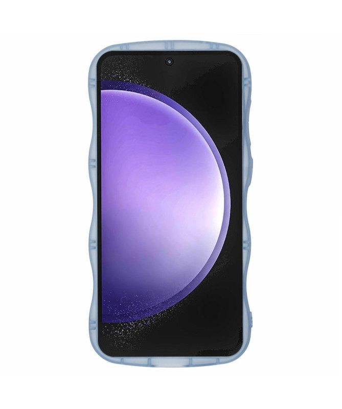 Coque Samsung Galaxy S23 FE Design Époxy à Bord Ondulé