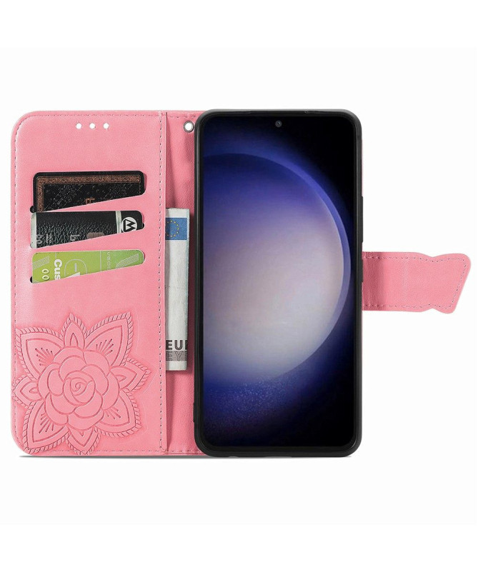 Housse Samsung Galaxy S23 FE Papillon Relief