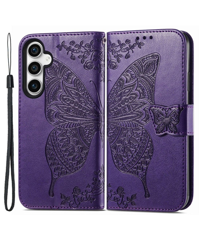 Housse Samsung Galaxy S23 FE Papillon Relief