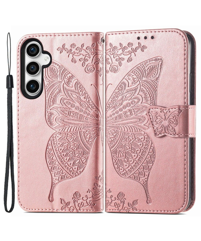 Housse Samsung Galaxy S23 FE Papillon Relief