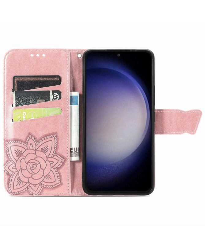 Housse Samsung Galaxy S23 FE Papillon Relief