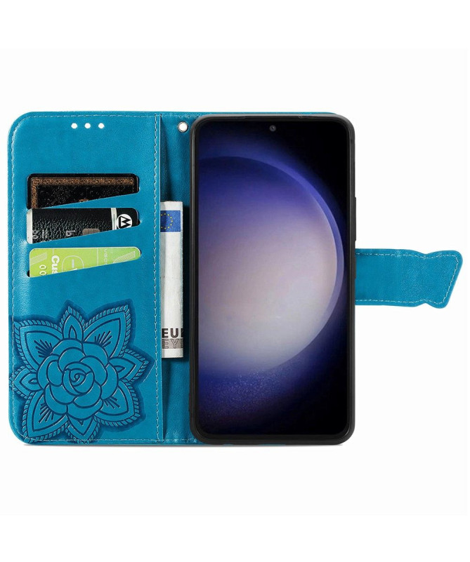 Housse Samsung Galaxy S23 FE Papillon Relief