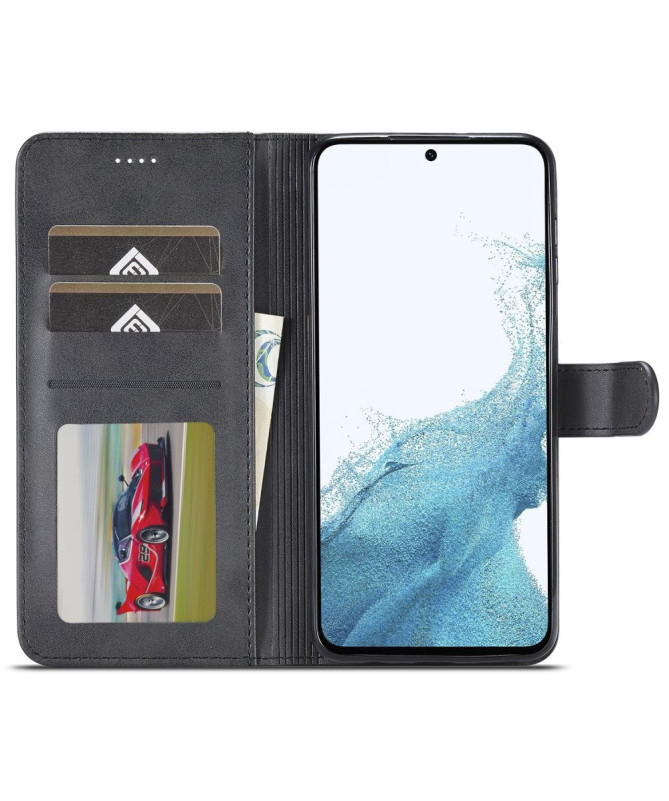 Housse Samsung Galaxy S23 FE Effet Cuir LC.IMEEKE