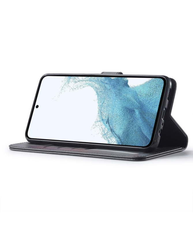 Housse Samsung Galaxy S23 FE Effet Cuir LC.IMEEKE