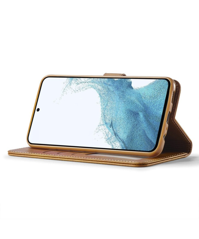 Housse Samsung Galaxy S23 FE Effet Cuir LC.IMEEKE