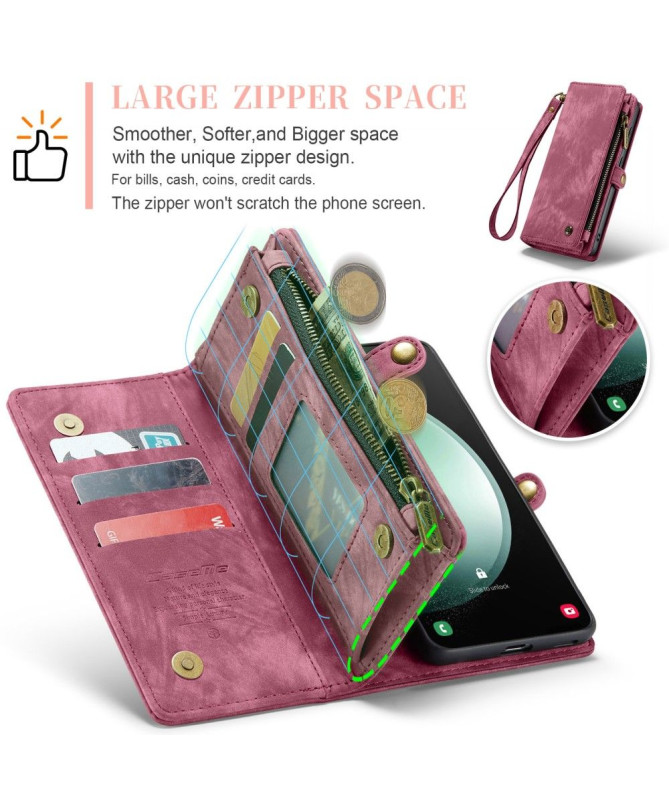 Housse et Coque magnétique 2 en 1 pour Samsung Galaxy S23 FE