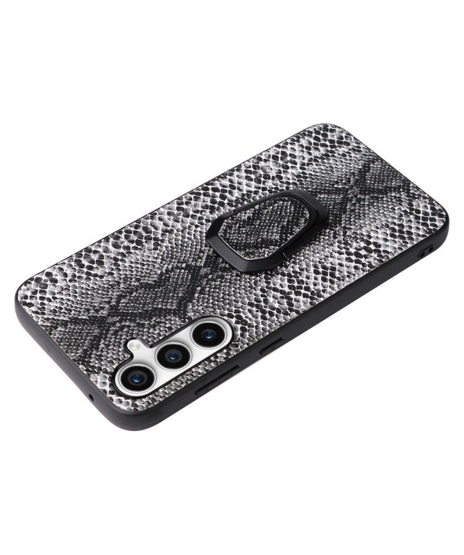 Coque Samsung Galaxy S23 FE effet serpent peau de serpent + anneau