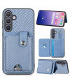 Coque Samsung Galaxy S24 avec fentes pour cartes et support