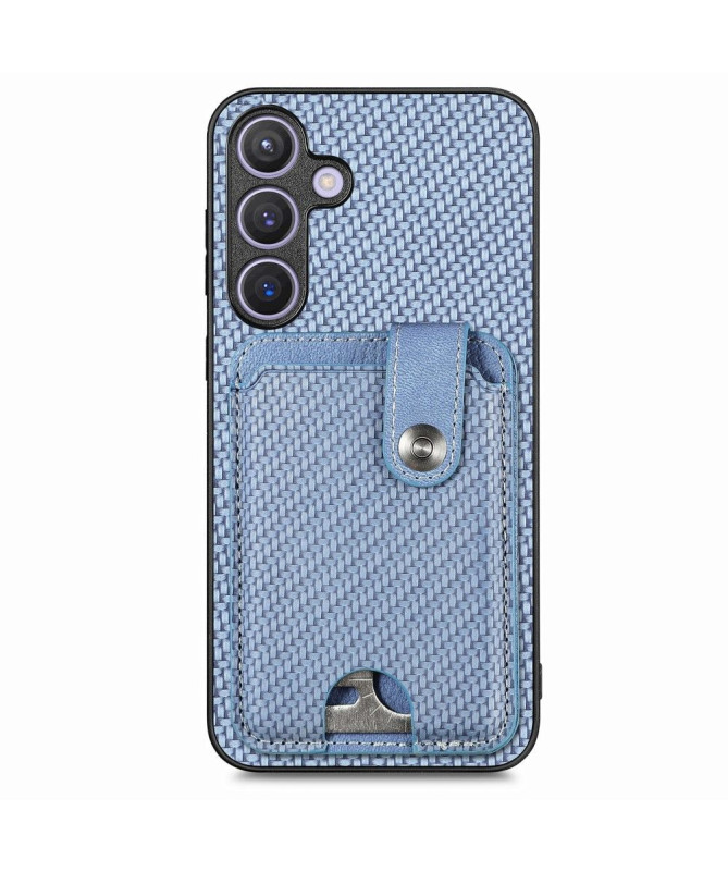 Coque Samsung Galaxy S24 avec fentes pour cartes et support