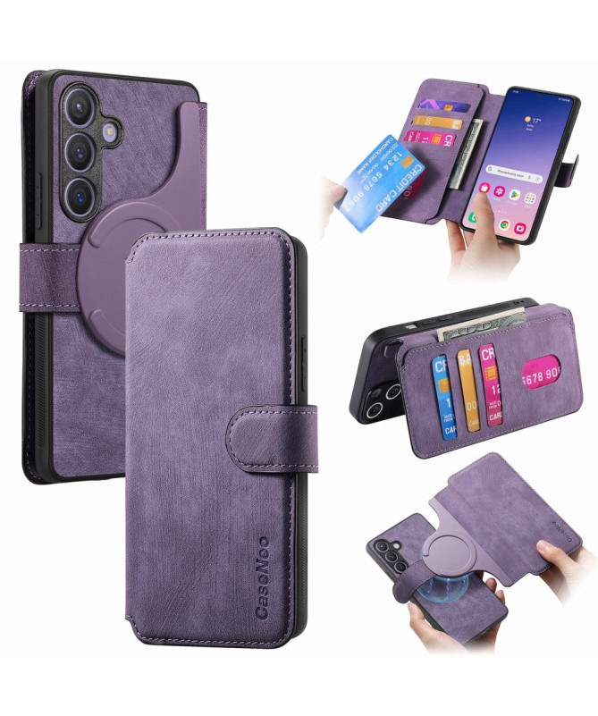 Housse Samsung Galaxy S24 avec coque détachable
