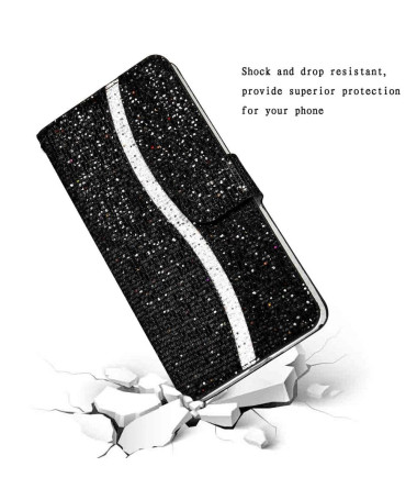 Housse Samsung Galaxy S24 Ultra Glitter Porte Cartes