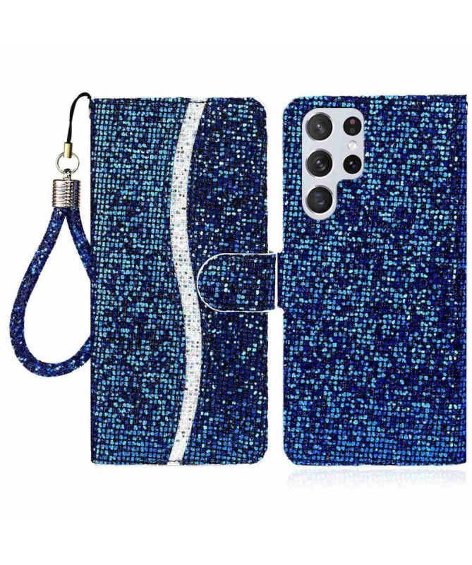 Housse Samsung Galaxy S24 Ultra Glitter Porte Cartes