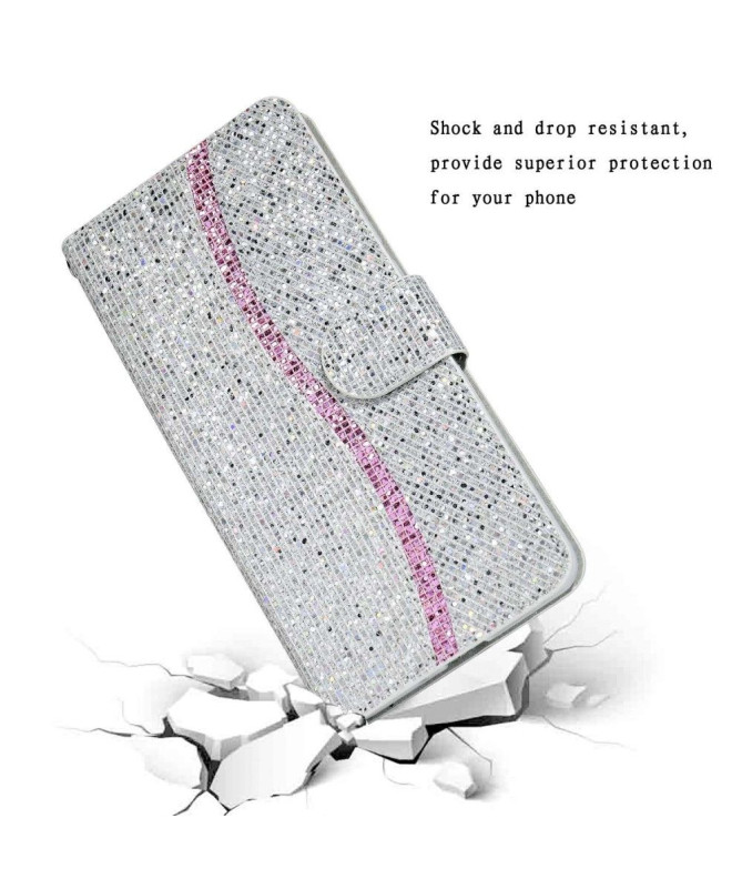 Housse Samsung Galaxy S24 Ultra Glitter Porte Cartes