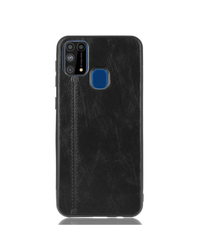 Coque Samsung Galaxy M31 Effet Cuir Coutures