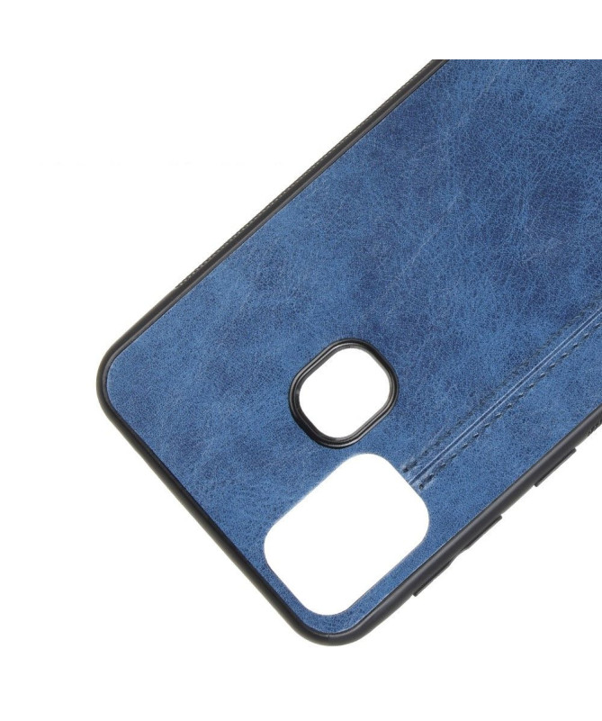 Coque Samsung Galaxy M31 Effet Cuir Coutures