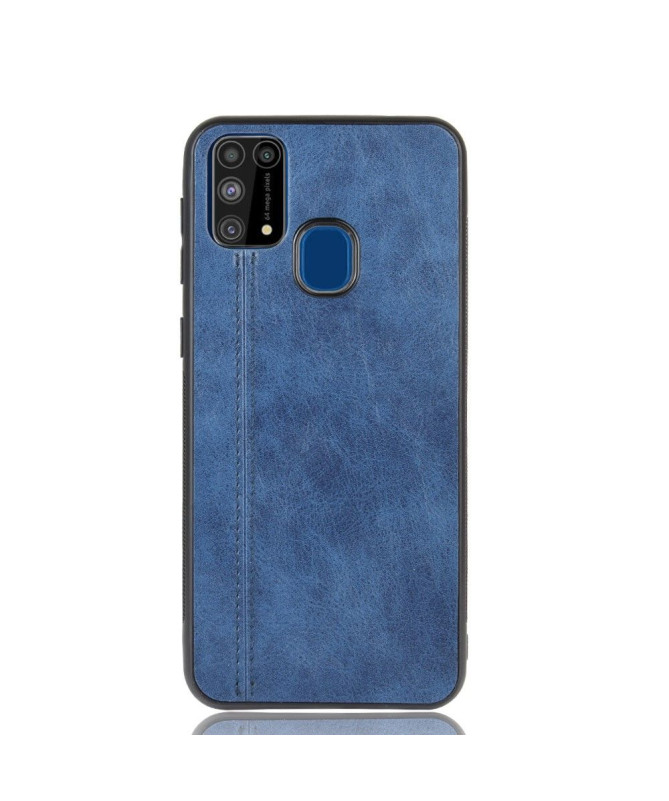 Coque Samsung Galaxy M31 Effet Cuir Coutures