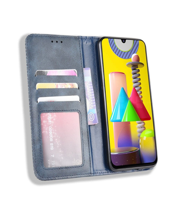 Housse Samsung Galaxy M31 Le Cirénius Style Cuir