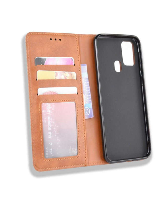 Housse Samsung Galaxy M31 Le Cirénius Style Cuir