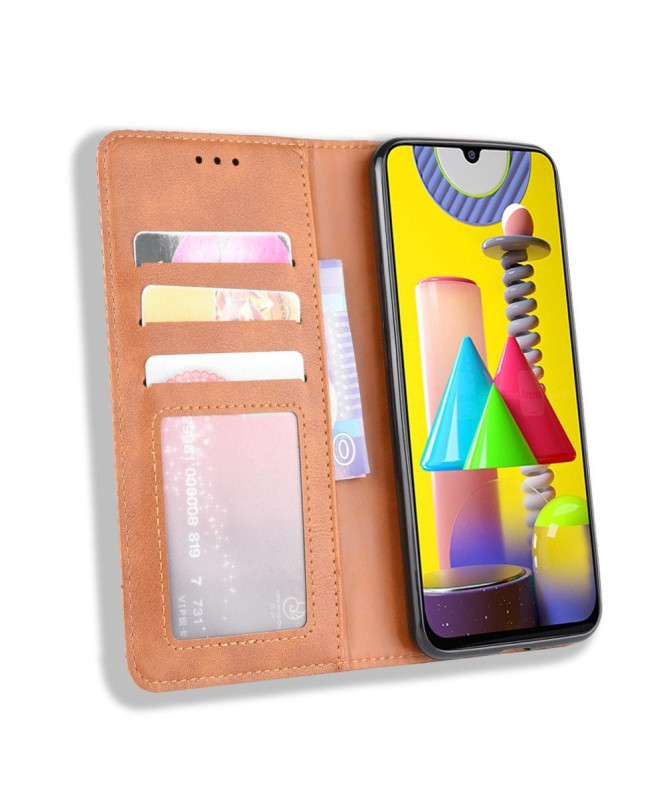 Housse Samsung Galaxy M31 Le Cirénius Style Cuir