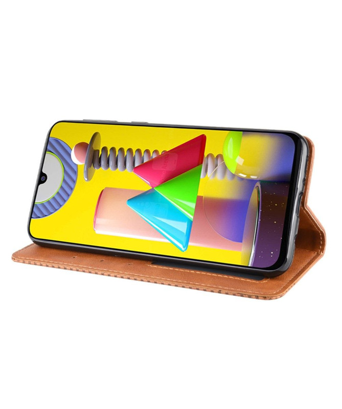 Housse Samsung Galaxy M31 Le Cirénius Style Cuir