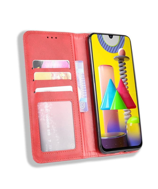 Housse Samsung Galaxy M31 Le Cirénius Style Cuir
