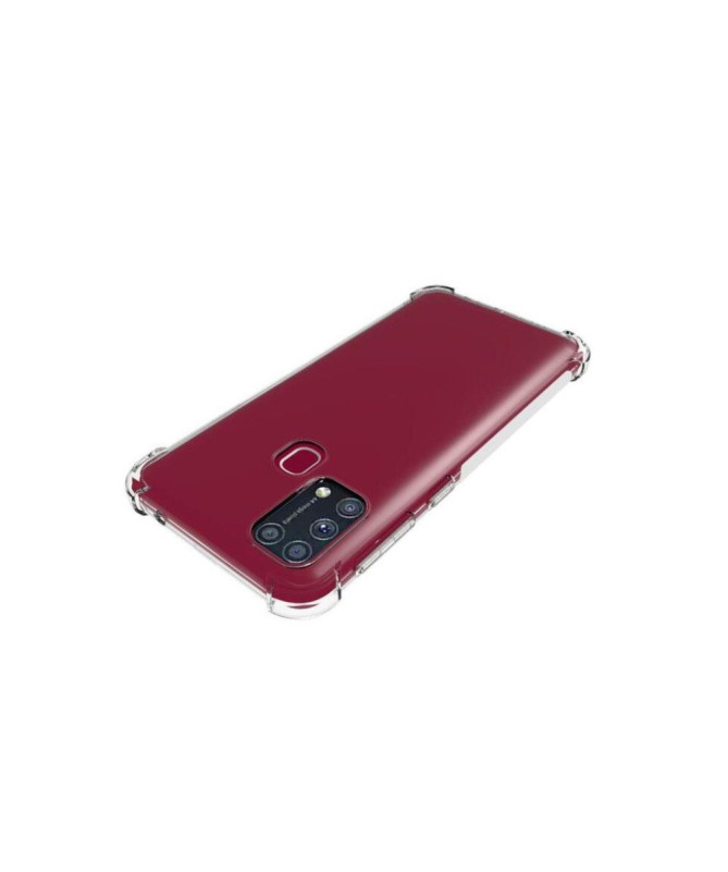 Coque transparente Samsung Galaxy M31 angles renforcés