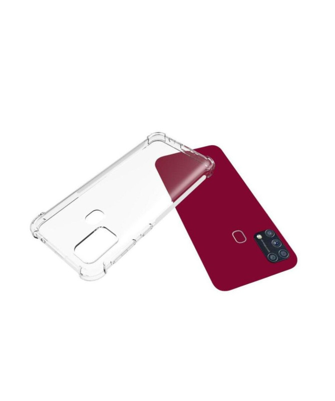 Coque transparente Samsung Galaxy M31 angles renforcés