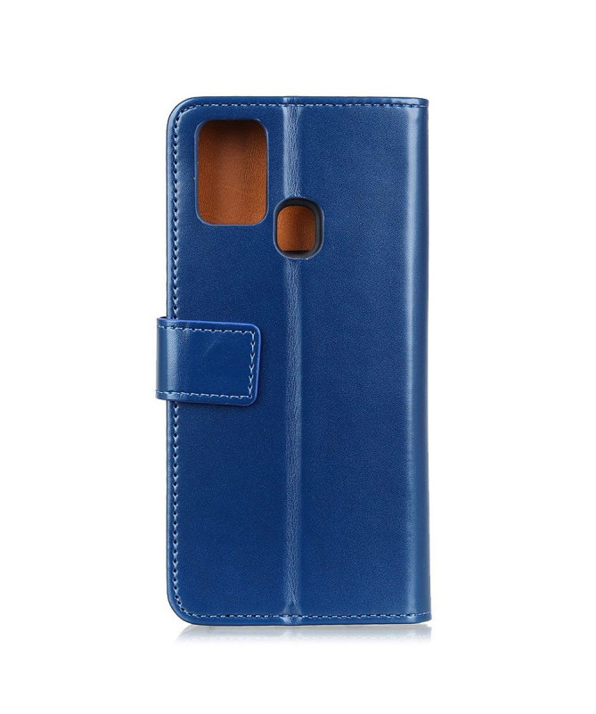 Housse Samsung Galaxy M31 Mélodie Porte Cartes - Bleu Marine