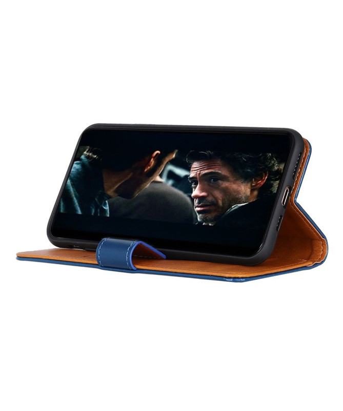 Housse Samsung Galaxy M31 Mélodie Porte Cartes - Bleu Marine