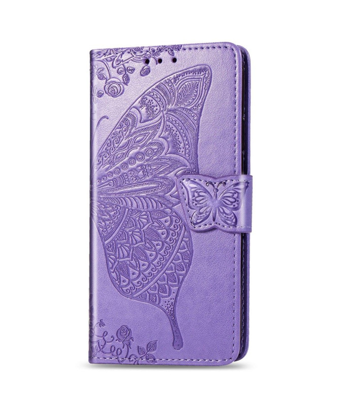 Housse Samsung Galaxy M31 Papillon Relief