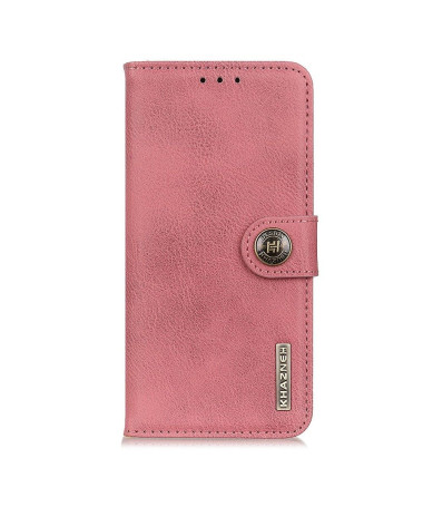 Housse Samsung Galaxy M31 KHAZNEH Effet Cuir - Rose