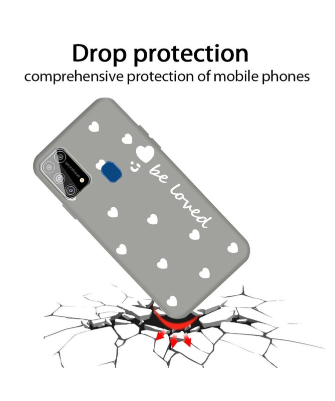 Coque Samsung Galaxy M31 Be Loved multiples coeurs