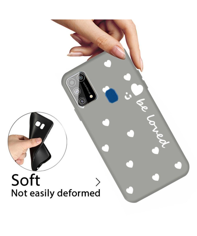 Coque Samsung Galaxy M31 Be Loved multiples coeurs