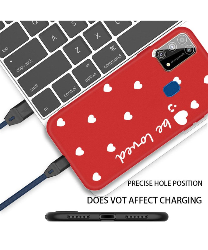 Coque Samsung Galaxy M31 Be Loved multiples coeurs