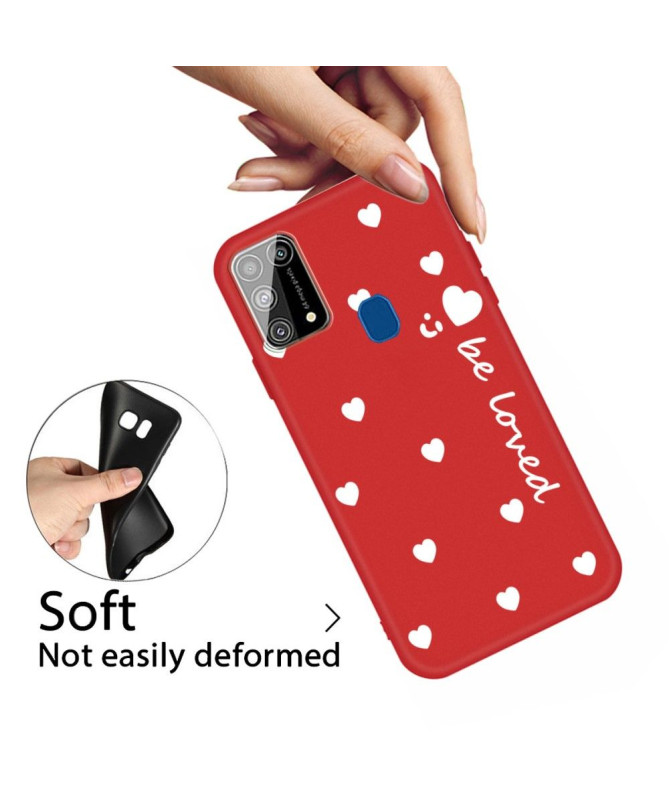 Coque Samsung Galaxy M31 Be Loved multiples coeurs