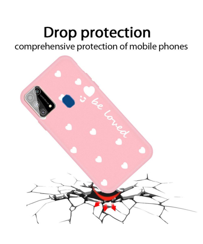 Coque Samsung Galaxy M31 Be Loved multiples coeurs