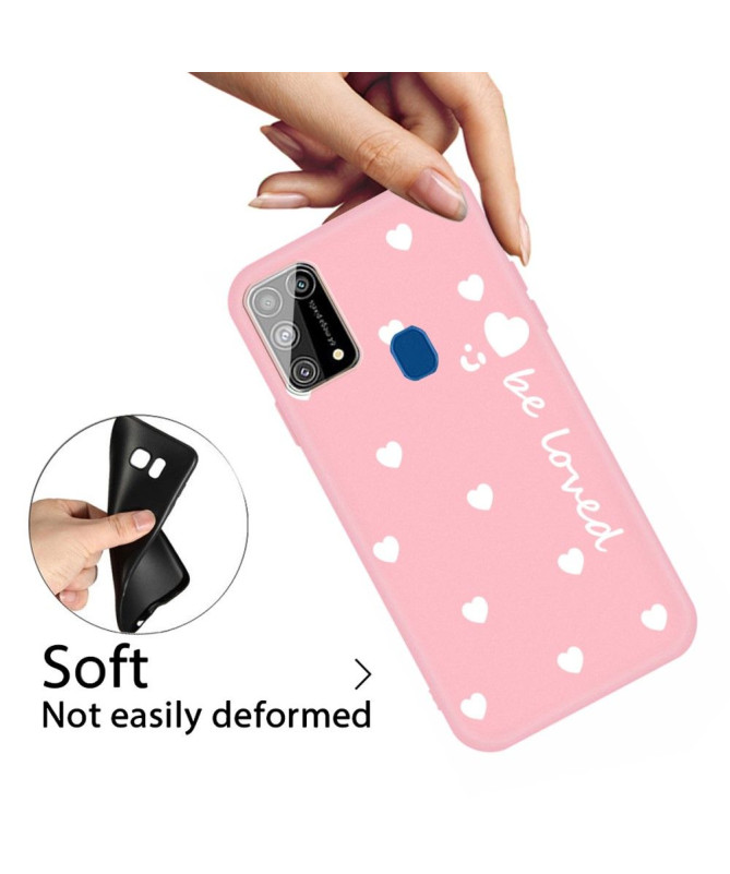 Coque Samsung Galaxy M31 Be Loved multiples coeurs