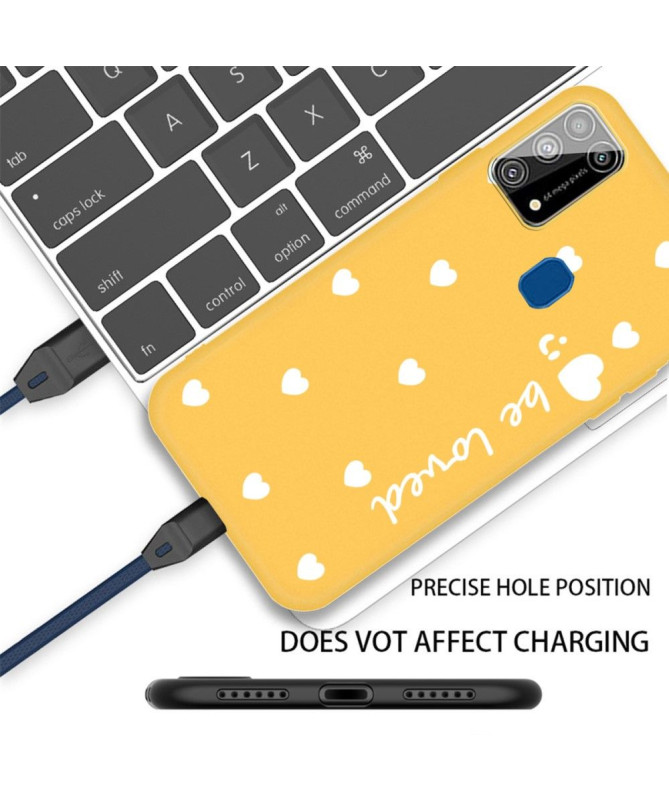 Coque Samsung Galaxy M31 Be Loved multiples coeurs